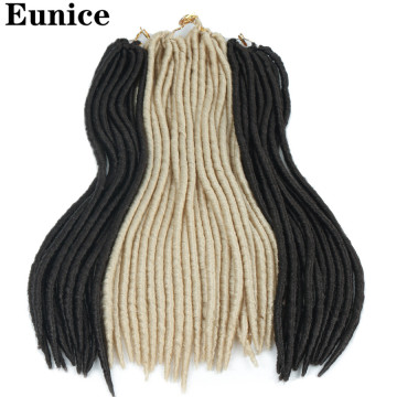 Faux Locks Crochet Braids Hair Synthetic Hair Extensions Braiding Hair Crochet Braids Hair Mixed Color High Temperature Fiber