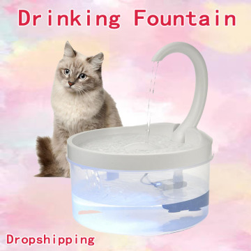 Pet Water Fountain Cat Water Dispenser Automatic Drinking Fountain With LED Light For Cats Dogs