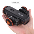 Andoer L4 PRO Motorized Wireless Remote Contro with Electric Video Dolly Track Slider Skater for Iphone Canon Sony DSLR Camera
