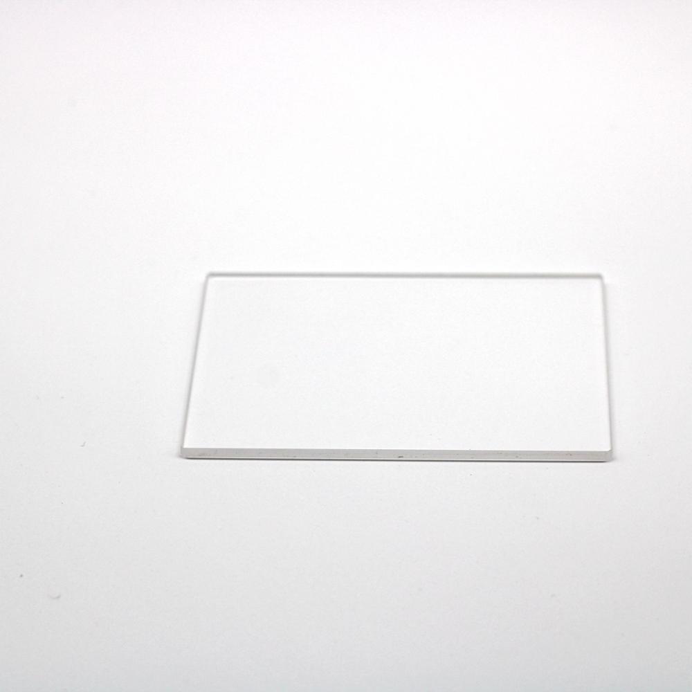 transparent short uv size 205x130x1mm quartz fused silica glass plate