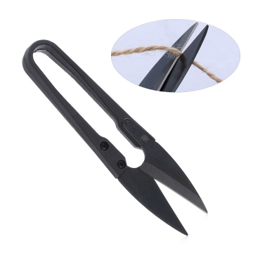 1PC Trimming Sewing Scissors Nippers U Shape Scissors Thread Cutter Carbon Steel Embroidery Tailor Tool Sewing Accessories