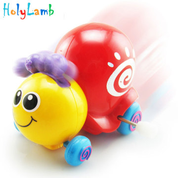 Gift 1Pcs Cute Cartoon Colorful Snails Wind Up Baby Toys Children Developmental Educational Toy Infant Running Clockwork Toys