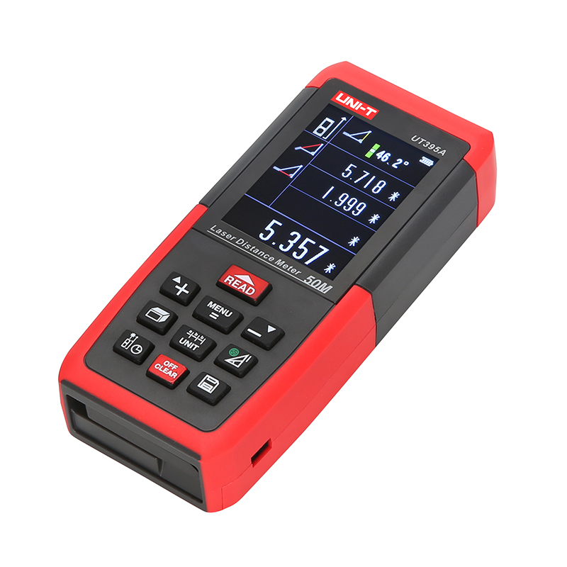 UNI-T Laser Rangefinder Distance Meter USB Interface 100m 50m 70m Profissional Digital Measure Tape Tool UT395A UT395B UT395C