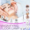 Pro 16X Diopter 120 LED Magnifying Glass Cold Ligth Len Facial Light Floor Stand Lamp Magnifier For Beauty Salon Nail Tattoo