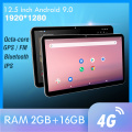 12.5 inch Android Car Headrest Monitor 1920*1280 video IPS Touch Screen GPS 4G WIFI/Bluetooth/USB/FM/Camera MP5 Video DC Player
