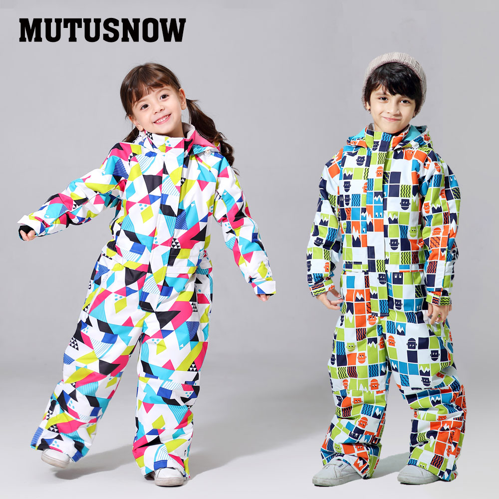 2020 New Kids Ski Suit Children Brand Waterproof Girls And Boys Snow Set Pants Winter Skiing And Snowboarding Jacket Child Baby