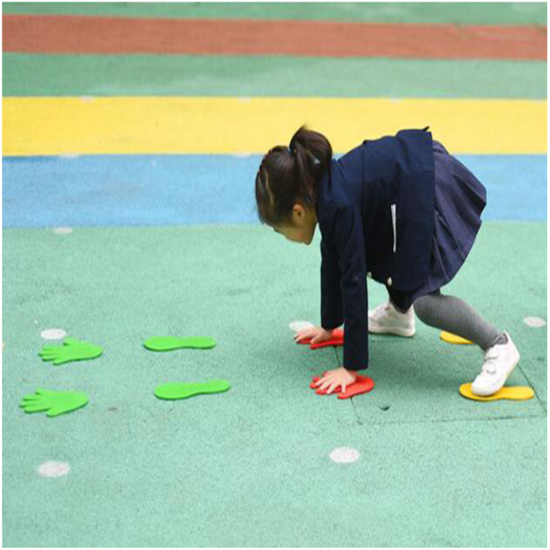 Baby Toys Sensory Integration Training Equipment Footprints Fingerprints Perceptivity Developing Gymnastics Children Toys