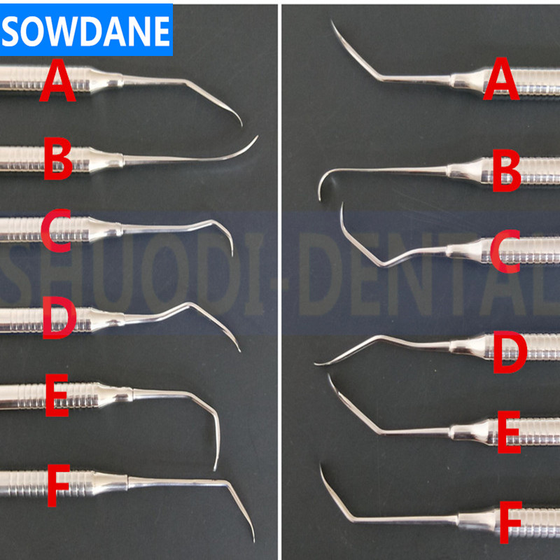 Double Ends Dental Lift Elevator Elevators Stainless Steel Dental Implant Sinus Lift Lifting Instrument Tool Autoclavable