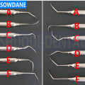 Double Ends Dental Lift Elevator Elevators Stainless Steel Dental Implant Sinus Lift Lifting Instrument Tool Autoclavable