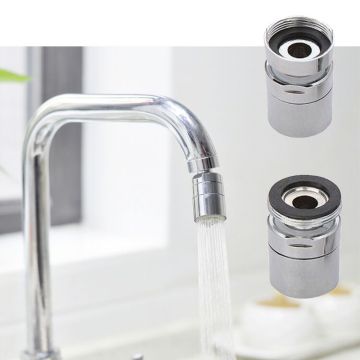 Brass Water Saving Tap Faucet Aerator Sprayer Attachment with 360-Degree Swivel A69D