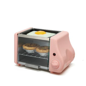 Multifunction mini electric Baking Bakery roast Oven grill fried eggs Omelette frying pan breakfast machine bread maker Toaster