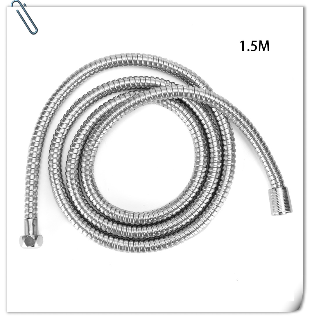 Plumbing Hoses Flexible Hose 1.5m/2m/3M Shower Hoses Stainless Steel Flexible Tube Pipe