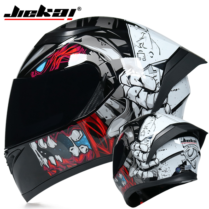 Motorcycle Helmet Double lens full face helmet DOT capacete de moto motociclista casco para moto kask helmets