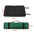 Roll Knife Bag Multifunction Accessories Supplies Kitchen Tool Storage 22 Pockets Portable Kitchen Cooking Chef Knife Bag