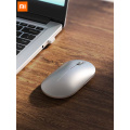 Original Xiaomi Fashion Mouse Portable Wireless Game Mouse 1000dpi 2.4ghz Bluetooth Mouse Link Optical Mouse Mini Metal Mouse