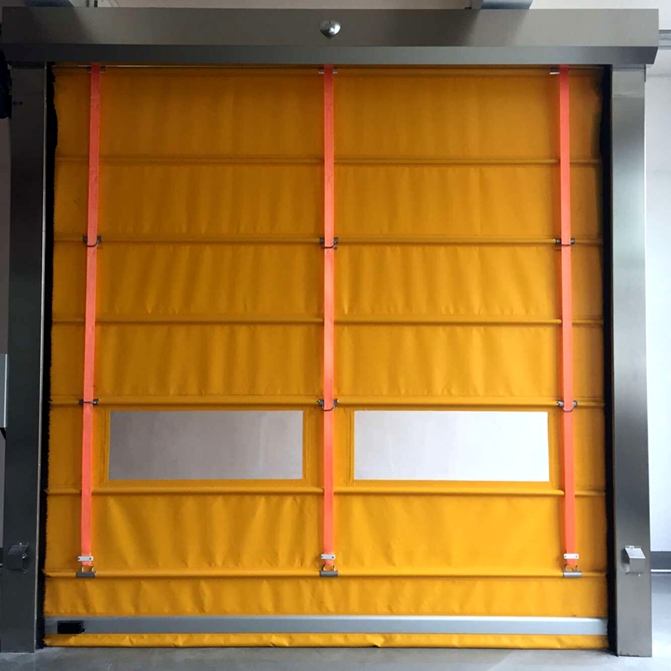 high speed stacking door