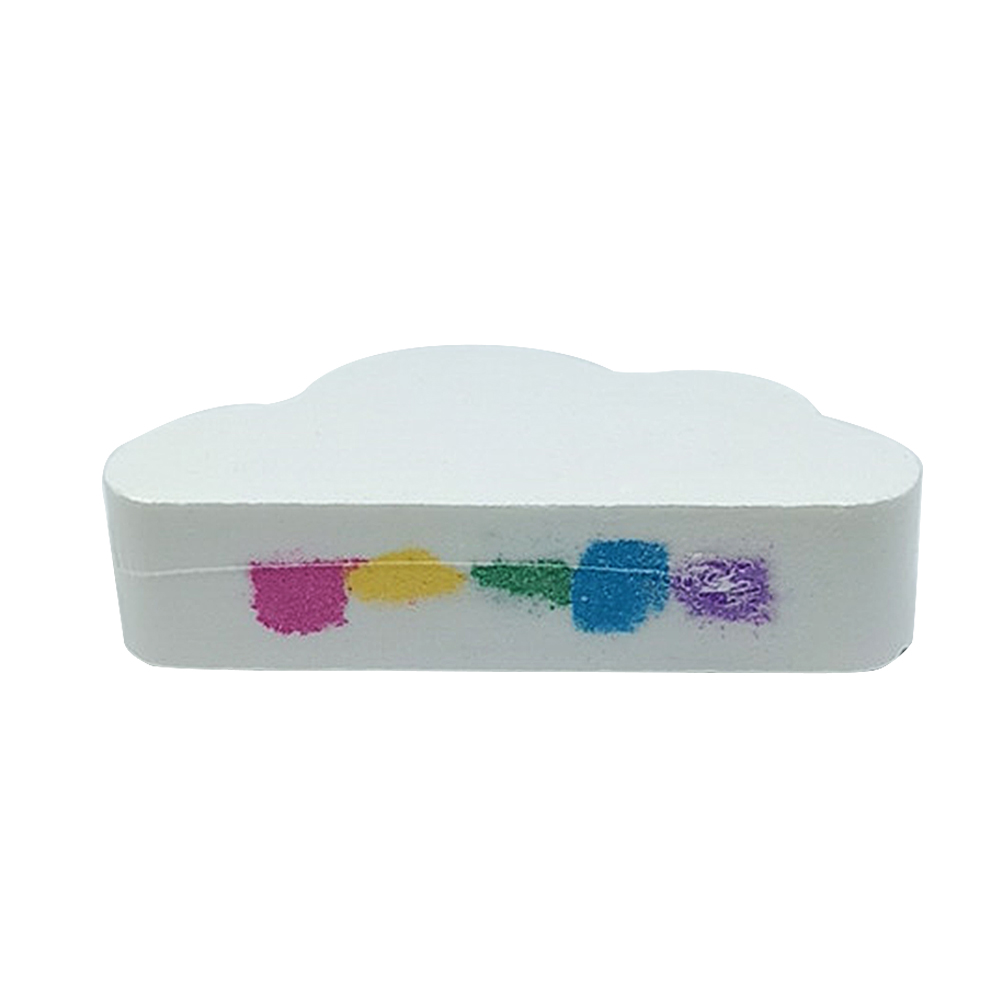 Natural Skin Care Cloud Rainbow Bath Salt Exfoliating Moisturizing Bubble Bath Bombs Ball Essential Supplies