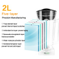 2200W Heavy Duty Commercial Grade Automatic Timer Blenders Mixer Juicer Fruit Food Processor Ice Smoothies Machine 2L Jar