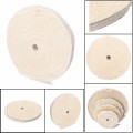 125/150/200mm 1PC Cotton Polishing Wheels Cloth Buffing Wheel Grinder For Jewelry Wood Metal Polishing Abrasive Tool