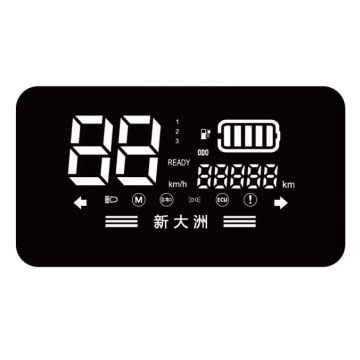 digital LED display for temperature display