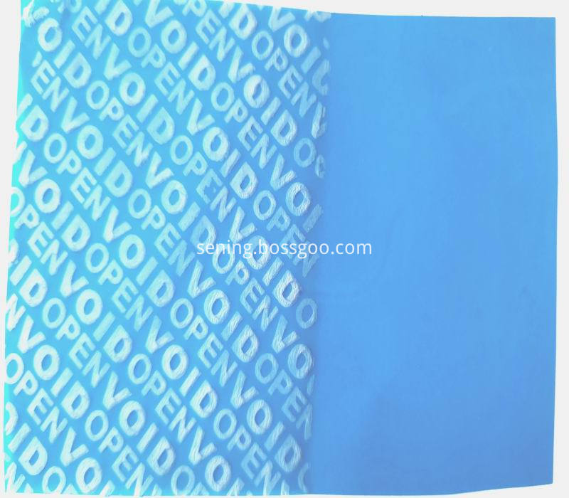 Blue Non Transfer Void 2
