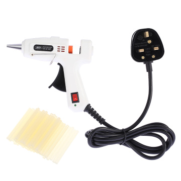 25W Professional Hot Melt Glue Gun Handy hot glue gun High Temp Heater + 50pcs Glue Sticks Heating Craft Repair power Tool