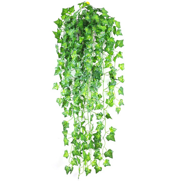2.1m Home Decor Artificial Plants Hanging Ivy Leaves Garland Plants Fake Foliage Flowers Creeper Green Ivy Wreath for Decoration