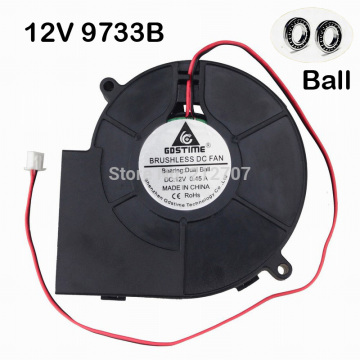 5pcs 97x97x33mm 9cm 90mm Laptop Cooling Cooler Ball Bearing Radial Blower Fan 12 Volt