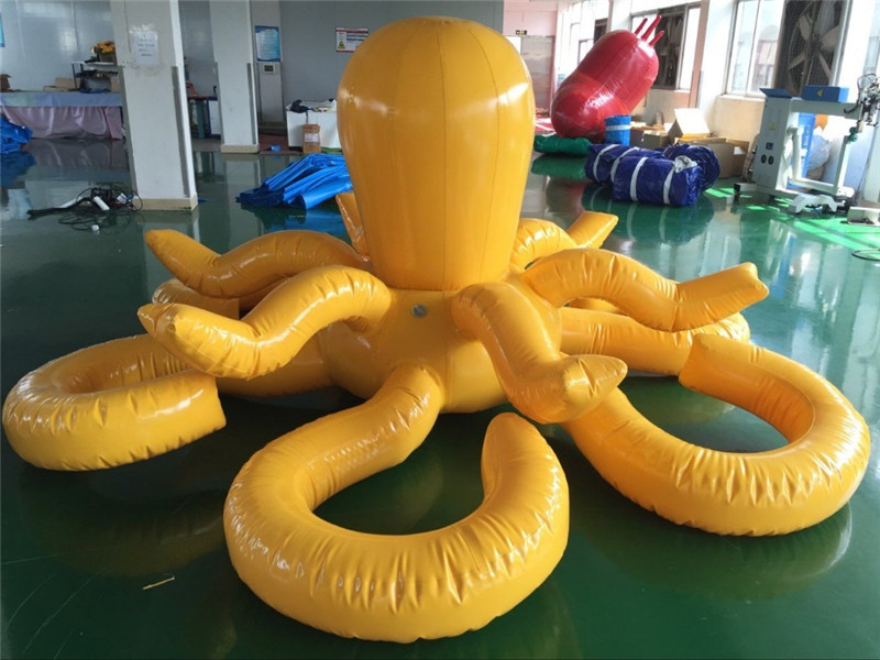 3m Inflatable Octopus Ocean theme with Blower Lovely Squid Balloon Swimming Pool Mat Water Park Play Equipment