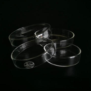 6pcs/lot Glass Petri Dish 75mm Lab Cell Culture Dish / Vessels / Petri Plate with Cover for Microbial Cultivation