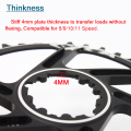 Bicycle Chainwheel CNC AL 7075 offset 6mm 32T 34T 36T 38T MTB Road Bike Chainring for SRAM Direct Mount Crank 8s 9s 10s 11s