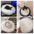 21 Soft Artificial Sheepskin Rug Chair Cover Artificial Wool Warm Hairy Carpet Seat Pad Mats For Home Enfeites De Natal Nov#3