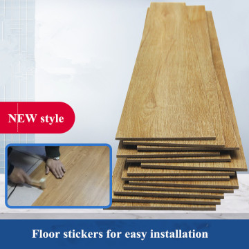 PVC self-adhesive floor stickers glue-free floor stickers thickened wear-resistant household waterproof plastic floor leather