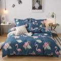 Zeroomade Cotton Bedding Set With Pillowcase Duvet Cover Sets Cute Bed Sheet Single Double Queen Size Quilt Covers Bedclothes