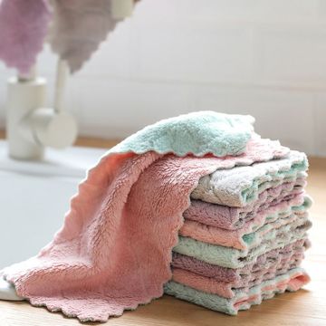 27x16cm Bath Towel for Baby Soft Infant Newborn Washcloth Face Towels Blanket Super Absorbent Cleaning Rag New Dropship
