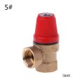 Brass Safety Valve Drain Relief Swithch For Solar Water Heater Double Inner Wire Dropship