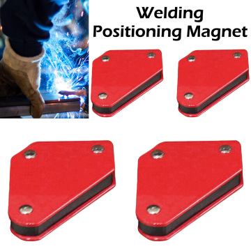 Hot 4pcs Magnetic Welding Holder Arrow Shape 9Lb Multiple Angles Holds Up to for Soldering Assembly Welding Pipes Installation