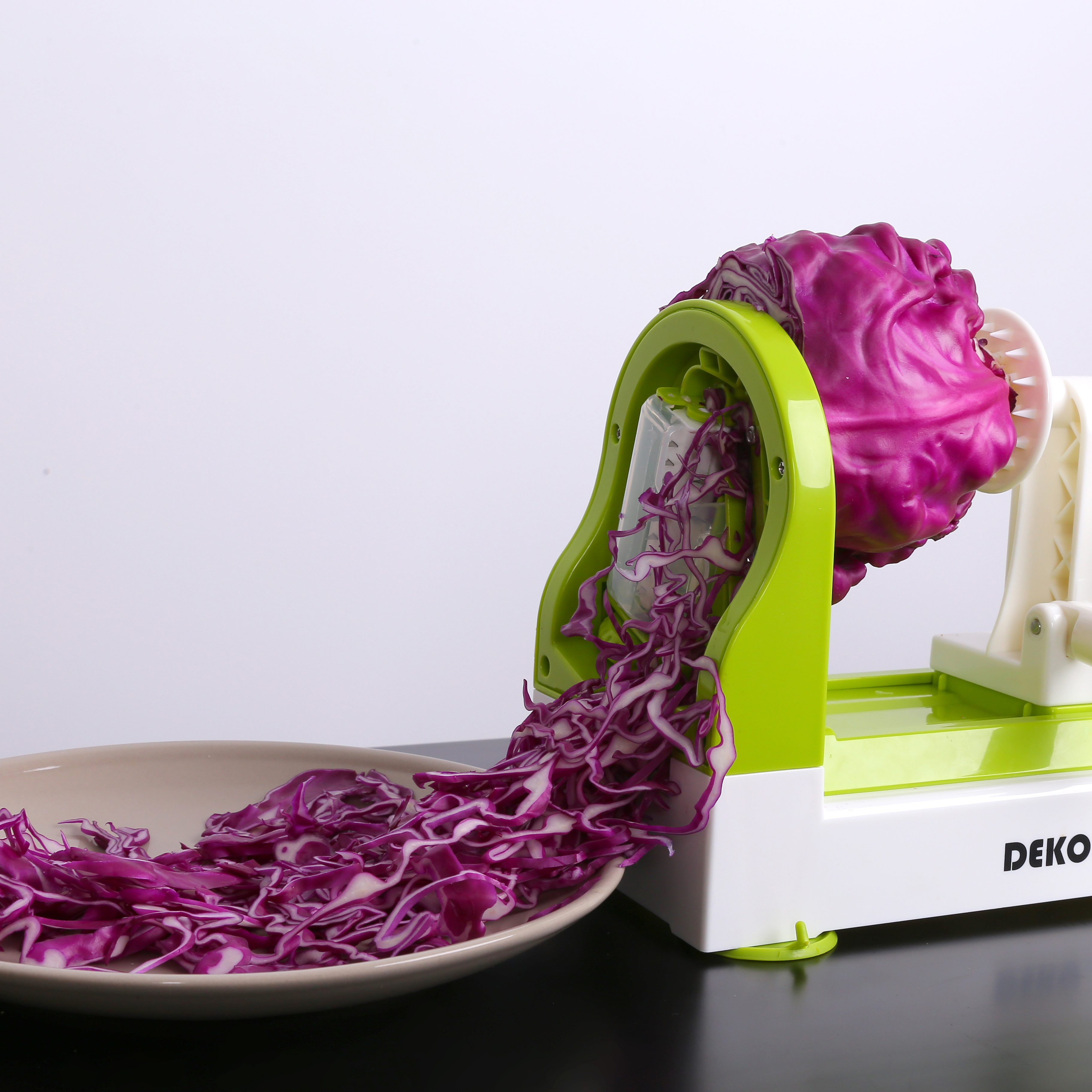 DEKO Spiralizer Carrot Cutter Fruit Vegetable Slicer Salad Noodle Pasta Maker Kitchen Accessories