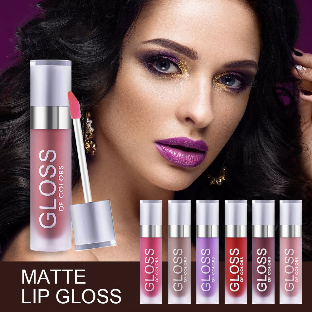 Makeup Matte Liquid Lipstick Lip Gloss Batom Lipgloss High Pigment Lip Tint Long Lasting Moisturizer 15 Colors TSLM1