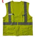 yellow reflective safety jacket