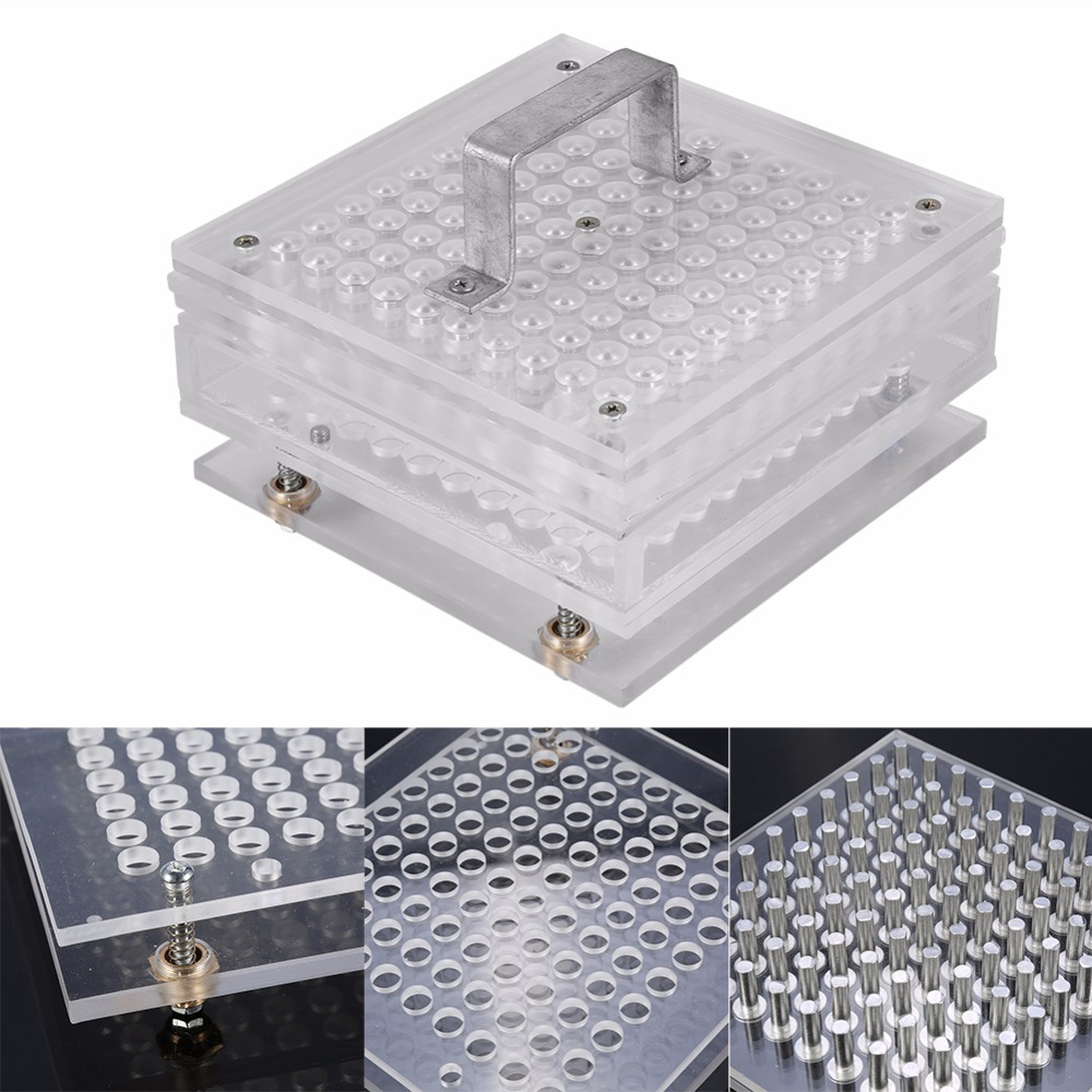 200 Holes capsule filler Size 0 #100 Holes Professional manual Capsule Fillling machine Powder pharmaceutical Filler Plate