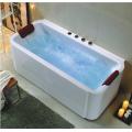 1700mm European Freestanding Rectangular Massage Tubs Bathtubs & Whirlpools Waterffall NS1105