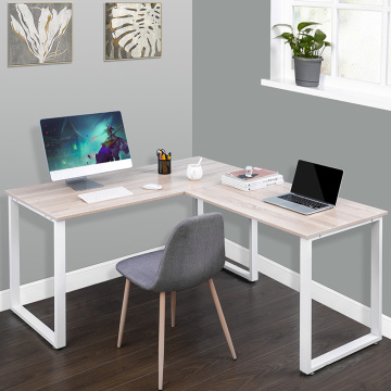 Modern Home Office Furnitures U_style L-Shape Computer Desk Computer Table Office Desk Wooden Laptop Table Study Corner Table