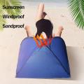 M/L Size Beach Sunshade Tent Automatic Sun Shade Canopy Camping Windproof Sandbeach Tent Outdoor Sport Sand Toys Shelters