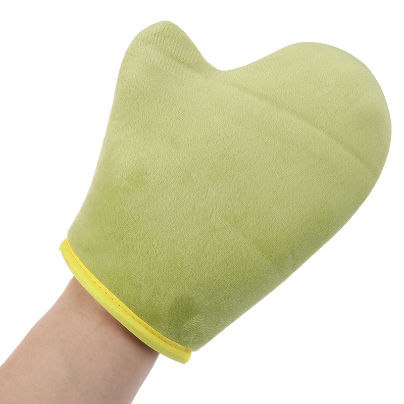 Body Cleaning Glove Self Tanner Reusable Body Self Tan Applicator Tanning Gloves Cream Lotion Mousse Makeup Gloves