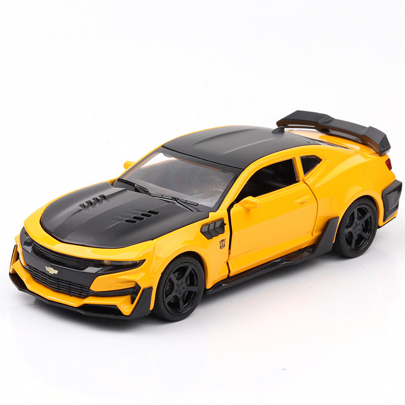 Diecast 1:32 Chevrolet 1:36 Beetle Toy Car Alloy Sports Car Model Sound And Light Pull Back children Toys Kids Toys Boys