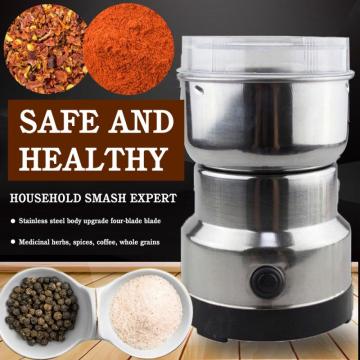 150W Coffee Grinder Multi-function Grinder Stainless Steel Electric Vanilla/spices/nuts/grains/coffee Bean Grinder EU Plug