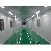 Professional clean room with HVAC