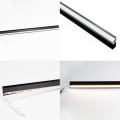 LED Cabinet shelf light strip Front Oblique lighting 18mm wide board Aluminum splint light for display bookcase sideboard Locker