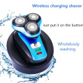5D Electric Shaver USB Wireless Charging Floating 3 Blades Whole Body Washing Shaving Maching Electric Razor for Men D40